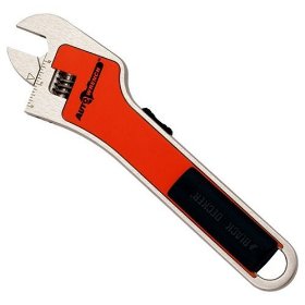 BLACK & DECKER AutoWrench, 9½ Automatic Adjustable Wrench AAW100, Inches  or mm