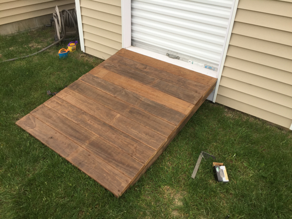 Shed ramp 2x4